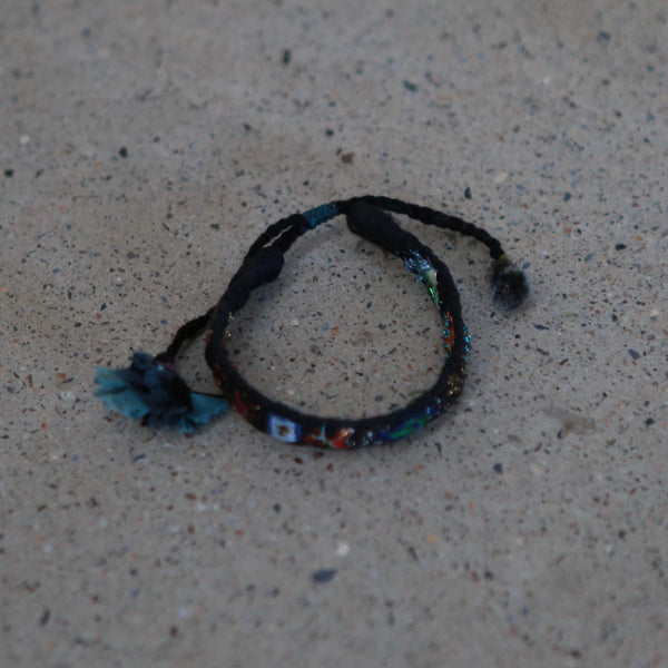 Antomoon Silk Embroidered Bracelet ATM-Antomoon-1-02-Dark Palette (Antomoon-1-1)